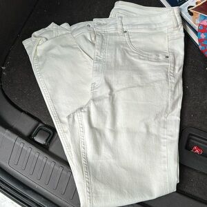H&M off white jeans